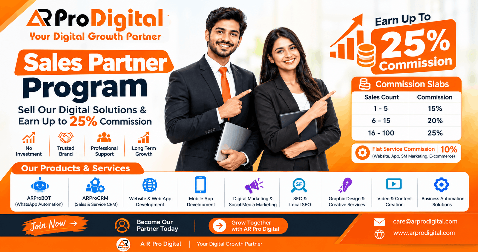 A R Pro Digital Sales Partner